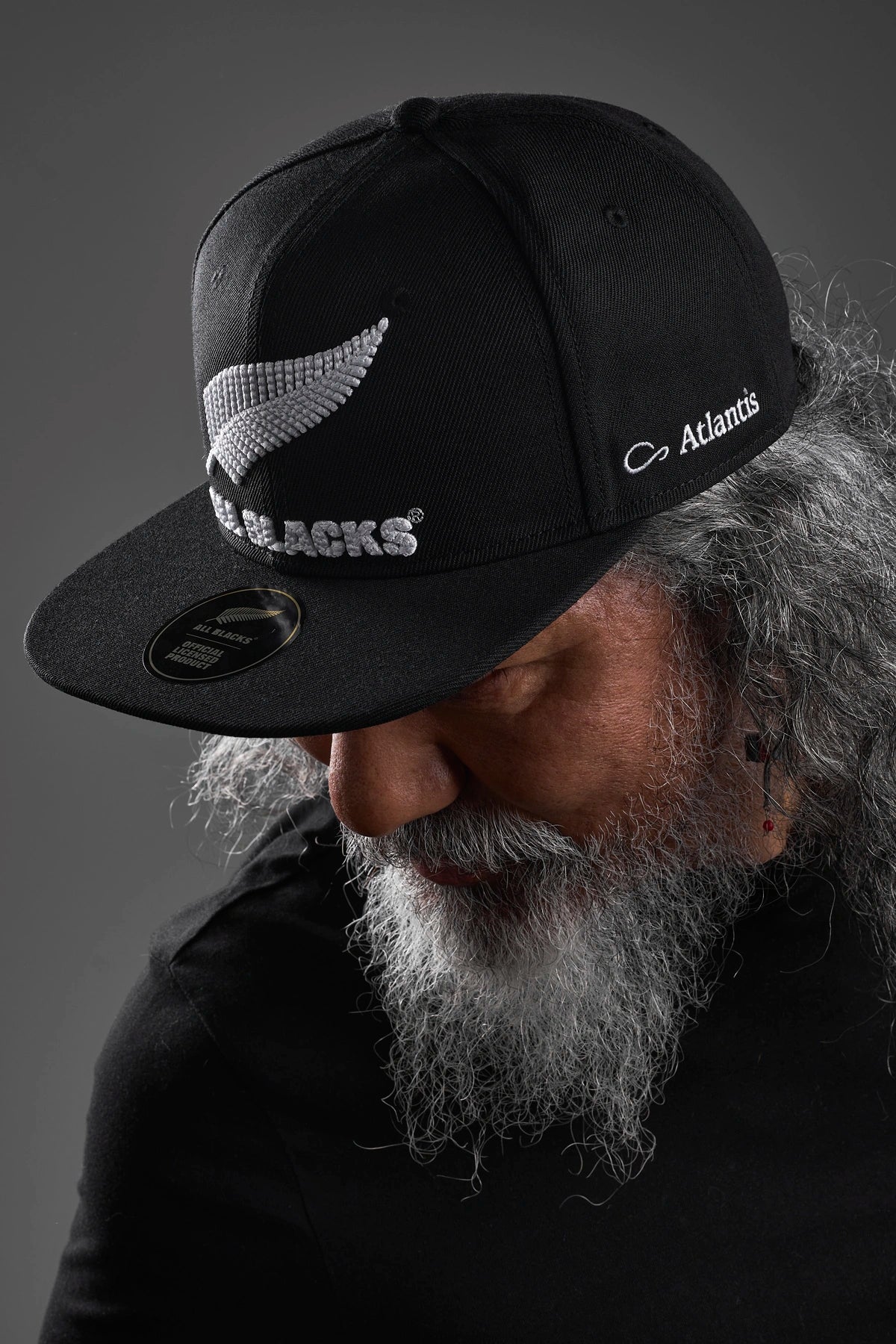 snap back-s - 6 panel - atlantis for all blacks