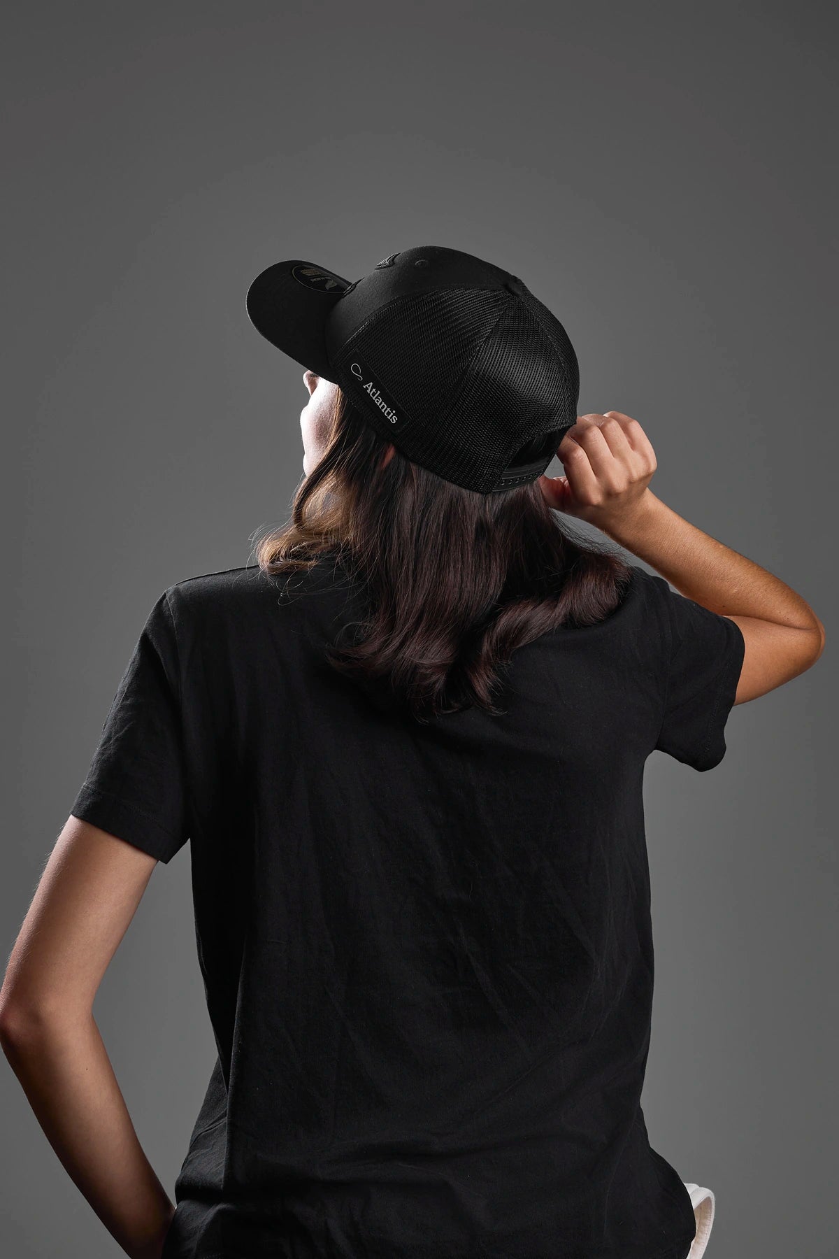 sonic-s trucker-style cap atlantis for all blacks