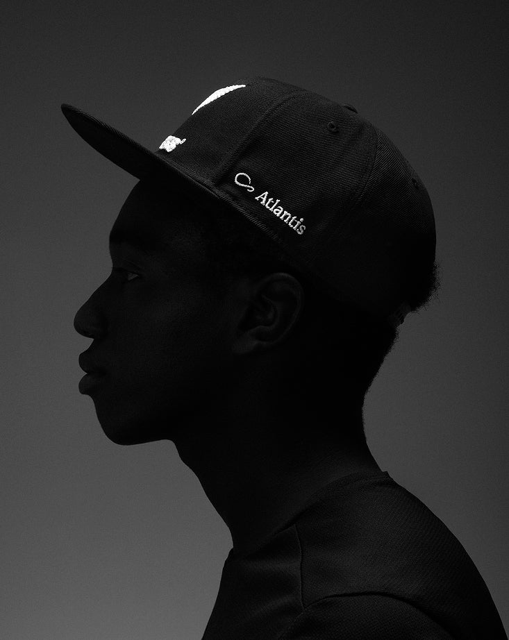 snap back-s - 6 panel - atlantis for all blacks