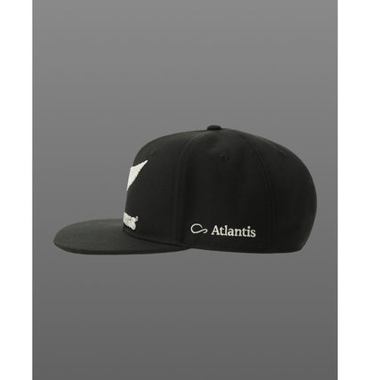 snap back-s - 6 panel - atlantis for all blacks