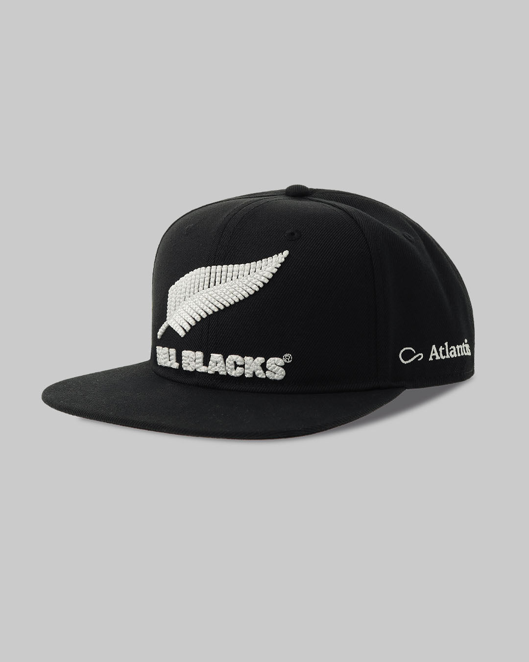 Snap Back | 6 panels cap – Atlantis X All Blacks